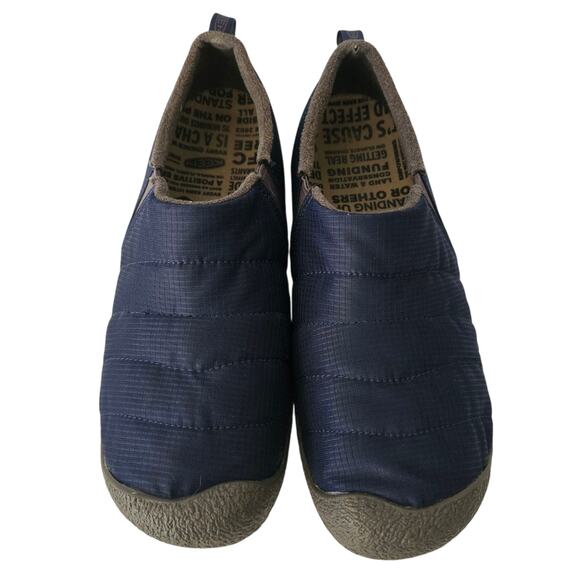 Keen Men's Navy Blue Howser II Slippers Size 14 - Picture 4 of 10
